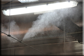 система увлажнения воздуха (туманообразования)